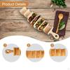 Wooden Taco Holder Pancake Rack Multipurpose Easy To Clean Kitchen Tool Baking Food