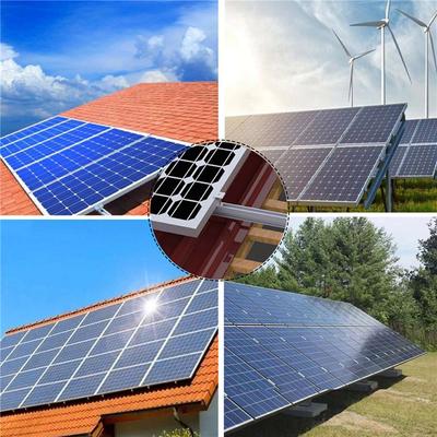 2025 Trend 6X Solar Panel Mount Bracket Rails Clamp Fastening Module Mount Mounting PV Solar Power Supplies Trapezoidal Roof 30M