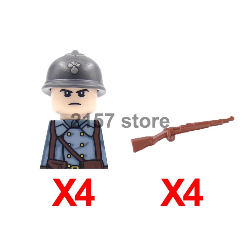 Military Soldier Figure Building Block Weapons Ranger Camouflage Vietnam War US Special Forces KSK Medical Bandit Thief Toy Gift