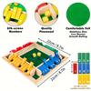 Wooden Dice Game Board, Family Party Fun Board Game, Multi-Color Chessboard Number Game, Ideal for Family Gatherings