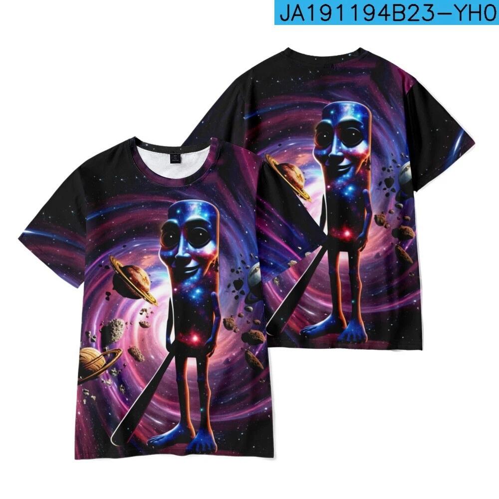 Nuova T-shirt Stampa Cartoon AI Fashion Tung Tung Tung Sahur Italian Brainrot Abbigliamento Sportivo Traspirante per Bambini Ragazzi Vestiti 3D