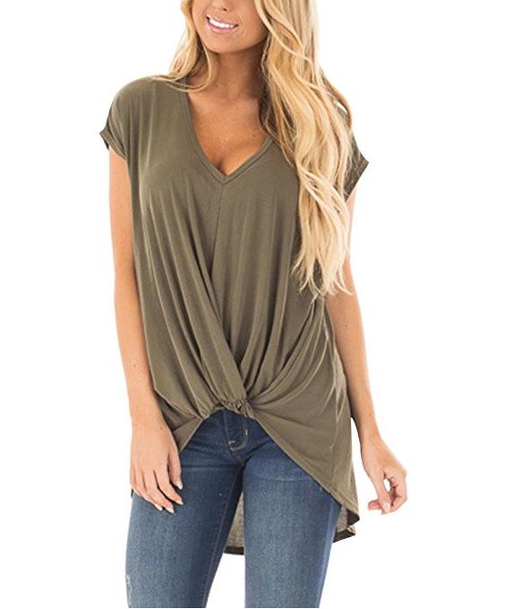 Womens summer shirt top, Short Sleeve Oversized T Shirts Workout Plus Size Casual Loose Basic Tees Trendy Outfits 2025