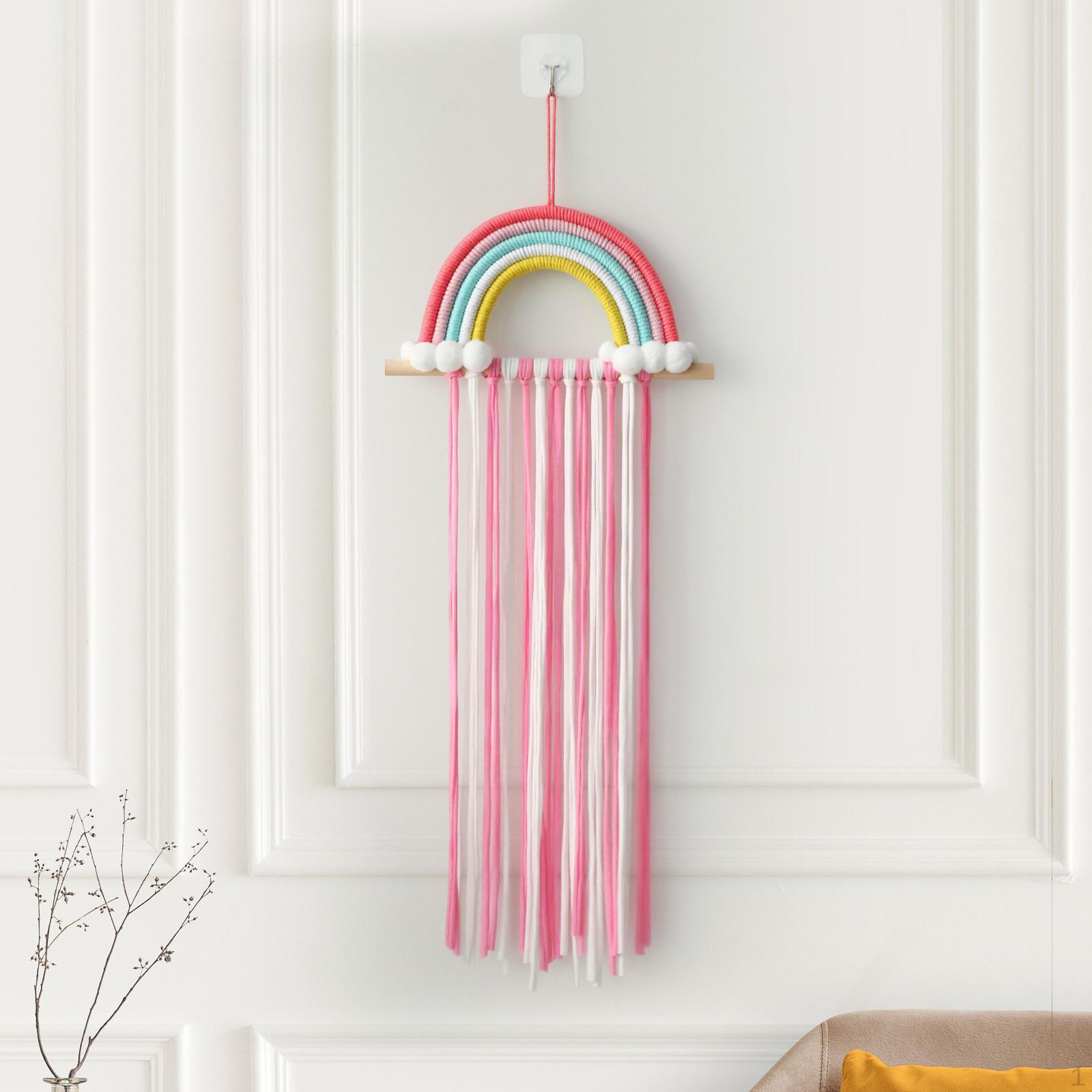 Держатель банта Органайзер для девочек Бантики для волос Настенные кисточки Повязка на голову розовый 1569₽