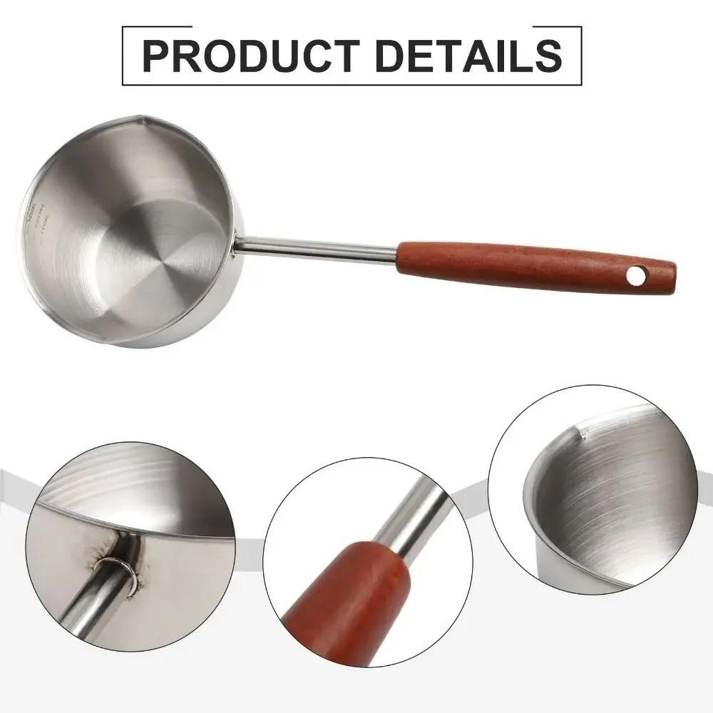 180/300ml Hot Oil Spoon Anti Scalding Kitchen Pouring Spoon Oil Pouring Spoon  Kitchen Use