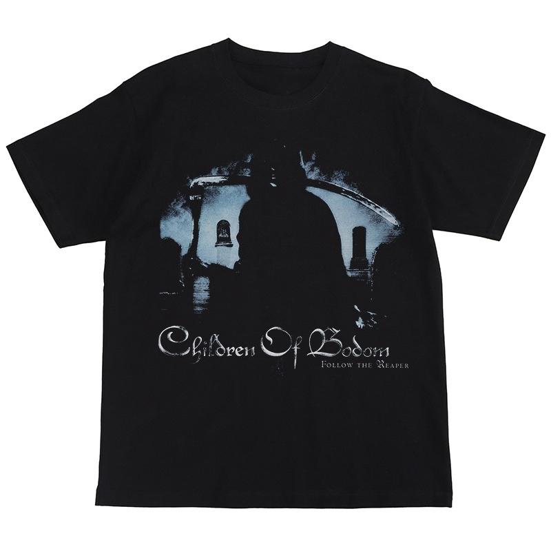 Children of Bodom American Street Metal Men's and Women's Hip Hop Vintage Short Sleeve T-Shirt