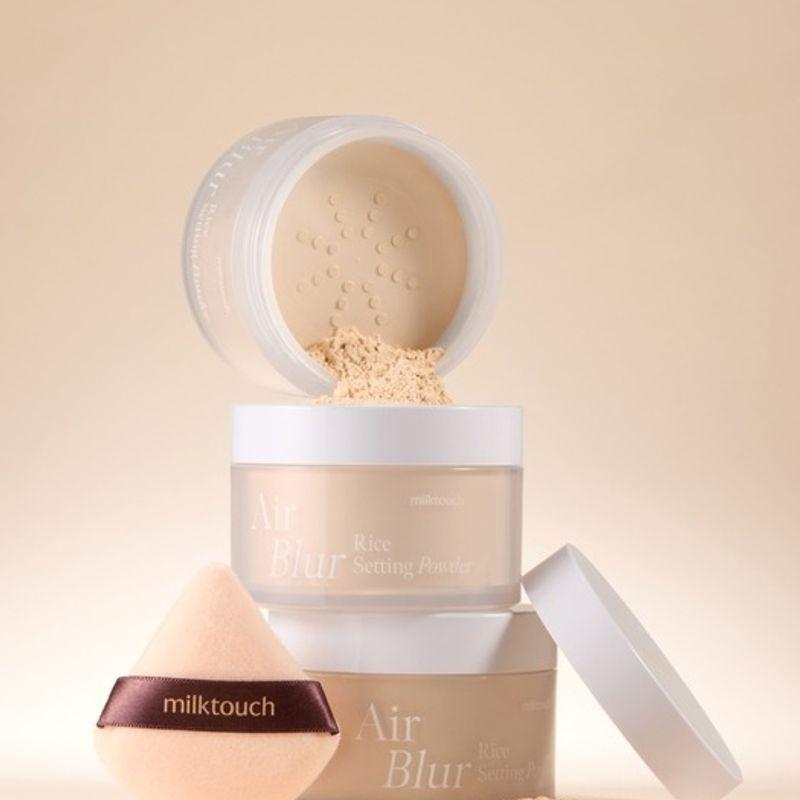 milktouch [NEW/Pore Cover] Air Blur Rice Setting Powder 33g