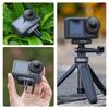 Magnetic Camera Mount Adapter Non-slip Stable Two Claw Adapter Shock-absorbing Silicone Clip Holder for DJI OSMO Action 3/4