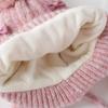 Ears Protection Kids Bonnet Hat Pompom Bows Girl Cap Cute Ears Protection Hat  Autumn