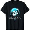 Alaska Mountain Pin Drop T-Shirt