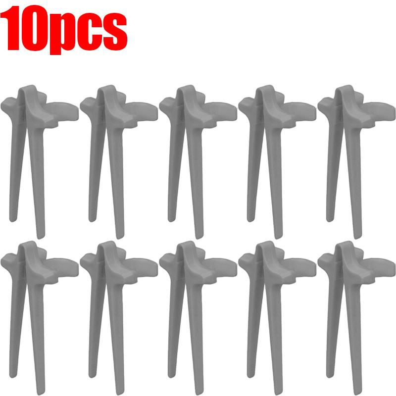 1/10pcs Plastic Finger Snack Clip for Games Player Snack Chopstick Holder Funny Chopsticks Gamer Clips Reusable Lazy Artifact