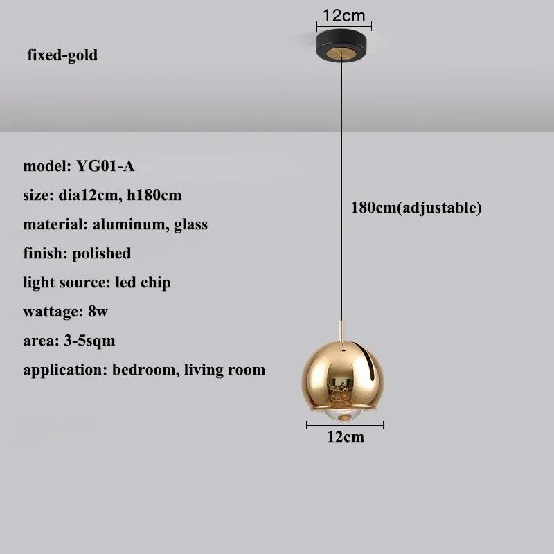 Modern minimalist LED pendant light adjustable angle circular pendant light stretchable luxury home decoration lighting fixtures