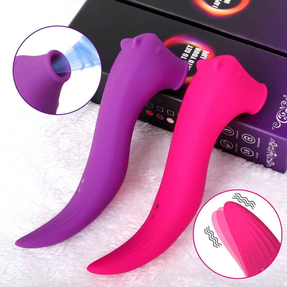 Powerful Sucker Clitoris Sucking Vibrator Women Clit Nipple Oral Vacuum Stimulator Sex Toy Vibrating Female Sexy Adult For Women