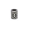 Retro Viking Rune Stainless Steel Beads - Non-Fading Titanium Accessory
