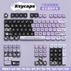 Creative Cute Kuromi Doll Theme Mechanical Keyboard Cross Axis Keycap Cartoon Kuromi PBT Material Full Set of Keycaps Girls Gift