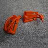 1 Pair Hanging Buckles Mini Dominator Clips Nylon Strap Webbing Elastic Cord for Hiking