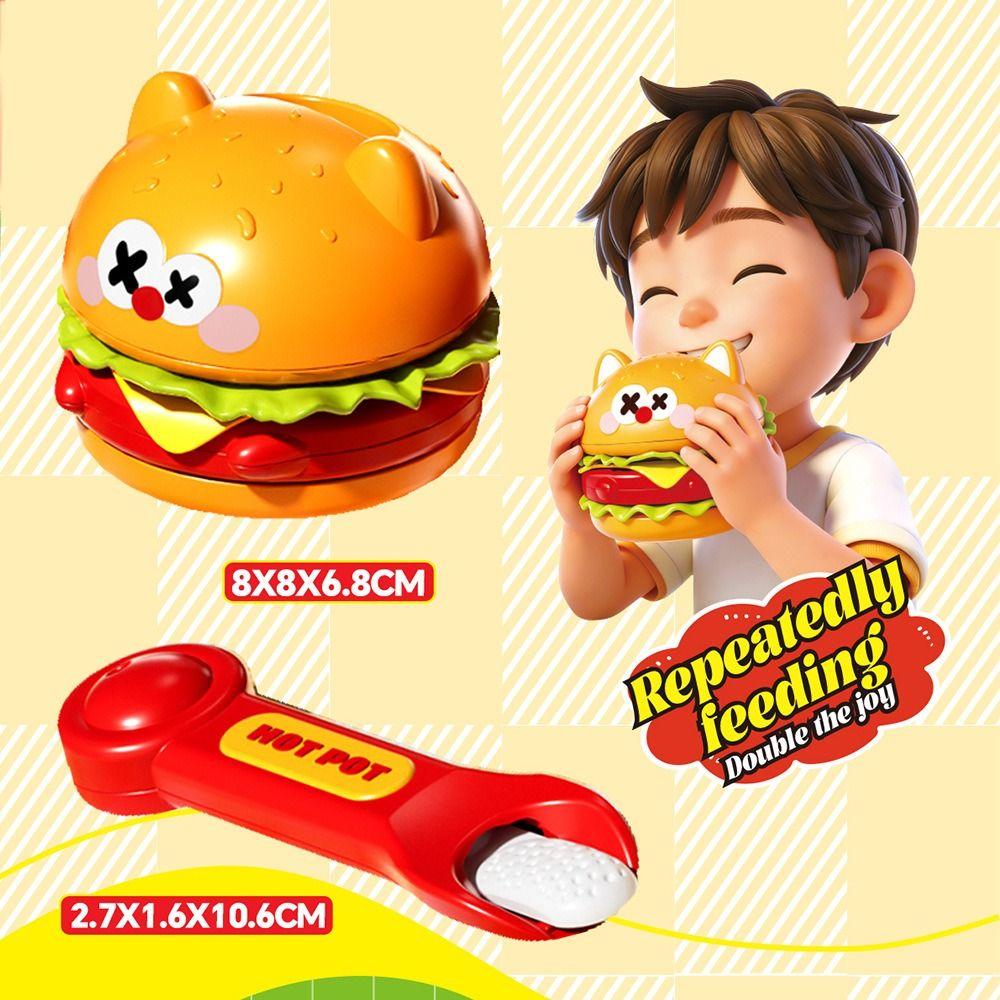 Simulation French Fries Pudding Toy Food Feeding Pizza Play House Toys Kids Gift