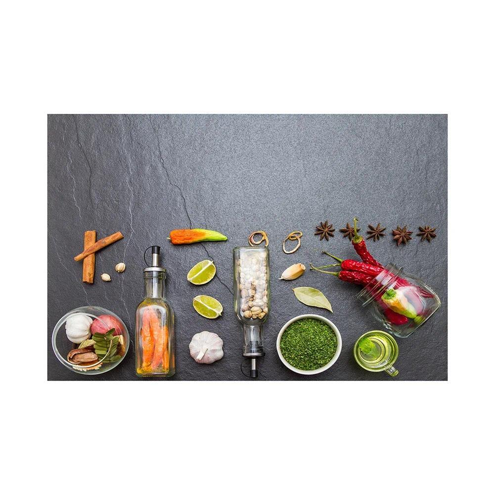 Kitchen Posters Grains Spices Spoon Peppers Canvas Painting Wall Art Modern Food Picture Restaurant Decor Nordic Home Decoration