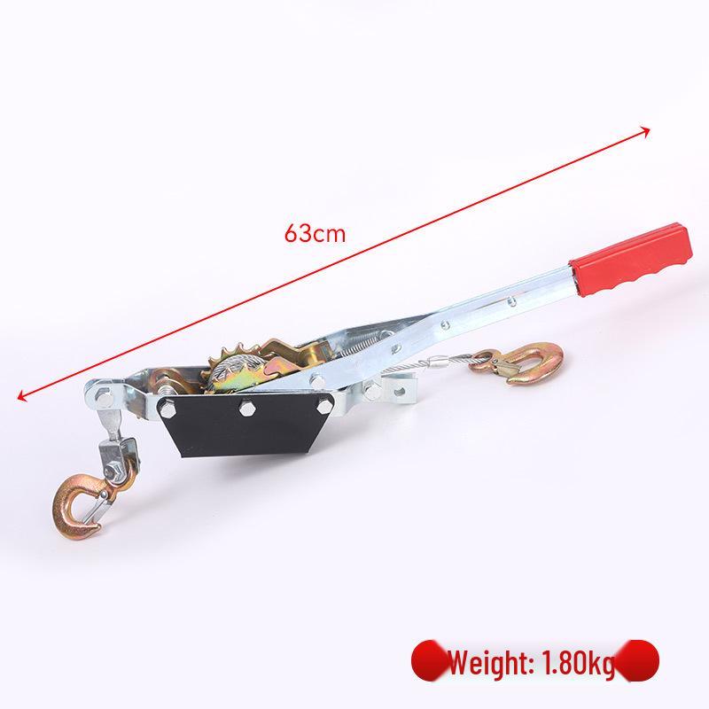 Hand-Operated Wire Rope Double Hook Tightener 1-4T