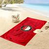 Feyenoord Print Strandtuch, Großes Weiches Schnelltrocknendes Handtuch für Strand Camping Schwimmen