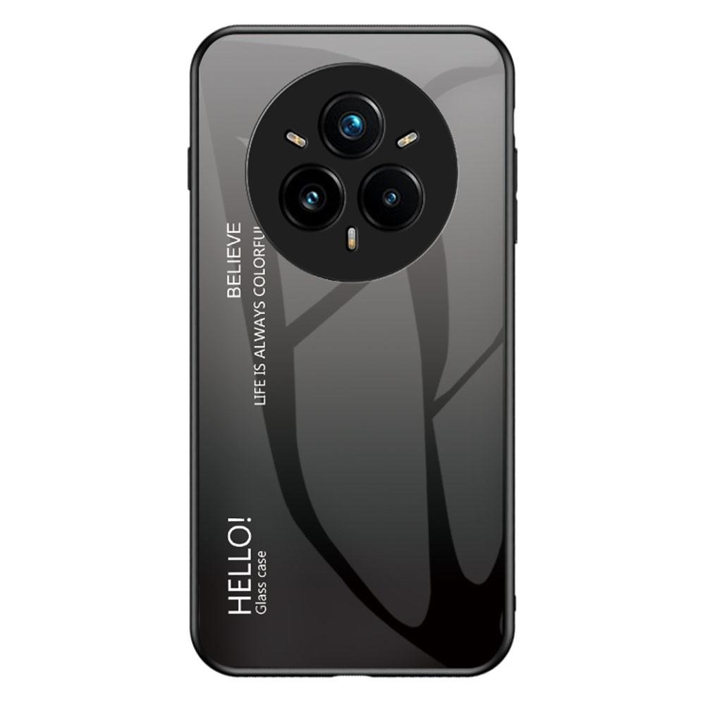 For Realme 14 Pro+ 5G Case Anti-Scratch Tempered Glass+PC+TPU Phone Cover