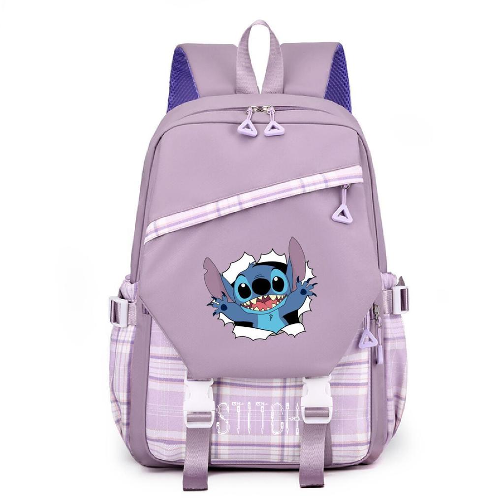 Peripheral Cartoon Prints, Large Capacity Backpacks For Middle And High School Students