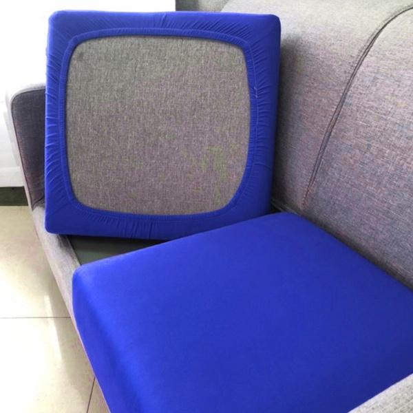 Capa elástica para sofá em 20 cores, capa de seda gelada para sala de estar, decoração de casa, móveis, capa de sofá