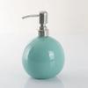 Portable Ceramic Hand Soap Bottle Refillable Bath Lotion Pump Jar Liquid Soap Container  Toilet