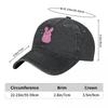 Lil Peep Bunny Unisex Baseball Caps Rap Distressed Washed Hats Cap Fashion Outdoor Activities Snapback Hat