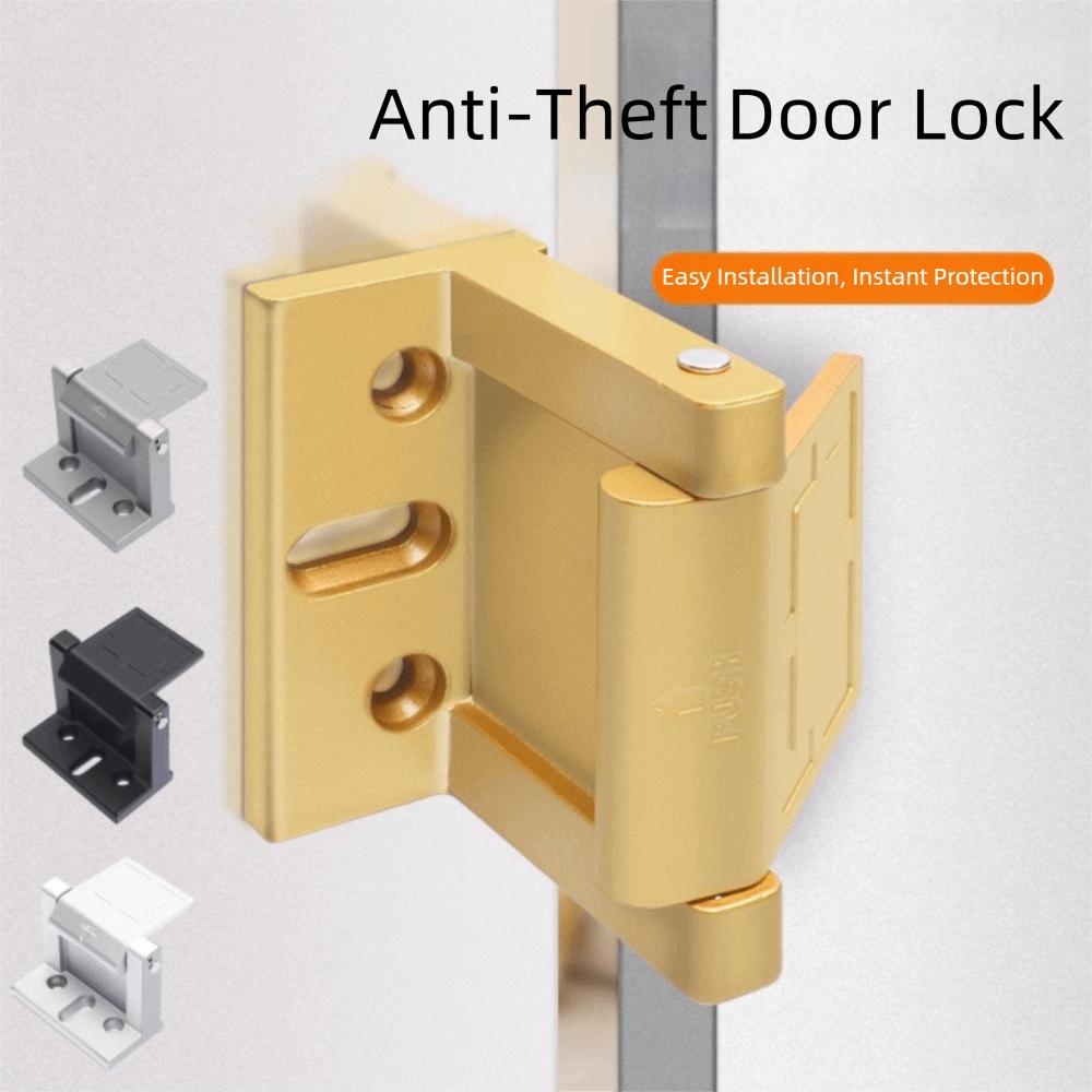 Aluminum Material Door Latch Reinforcement Design Door Bolt Durable Door Chain For Garden