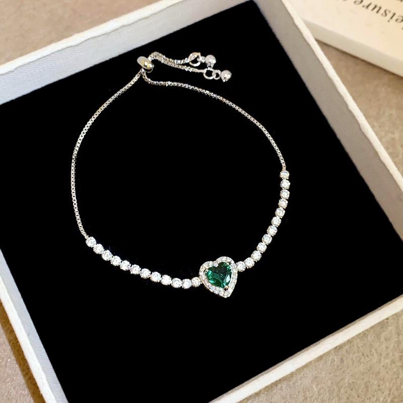 Elegante Geometrische Zirkonia Armband voor Damesmode - Veelzijdig, Trendy Bangle Sieraden