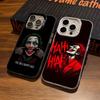 Happy F-Face J-Jokers Phone Case For IPhone17 Air 16 15 14 Plus 13 12 11 Pro 7 8 XS Max XR Silver Black Bumper Case