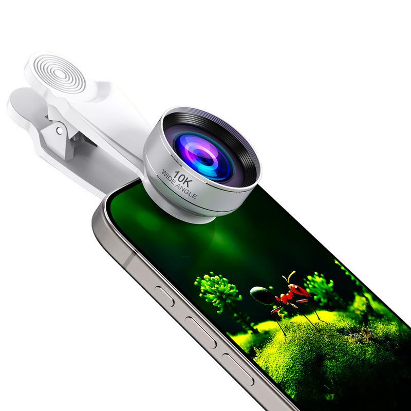 Hd Wide Angle Macro Mobile Phone Lens 18k 10k For Live Streaming Broadcasters Camera Lens Accessory