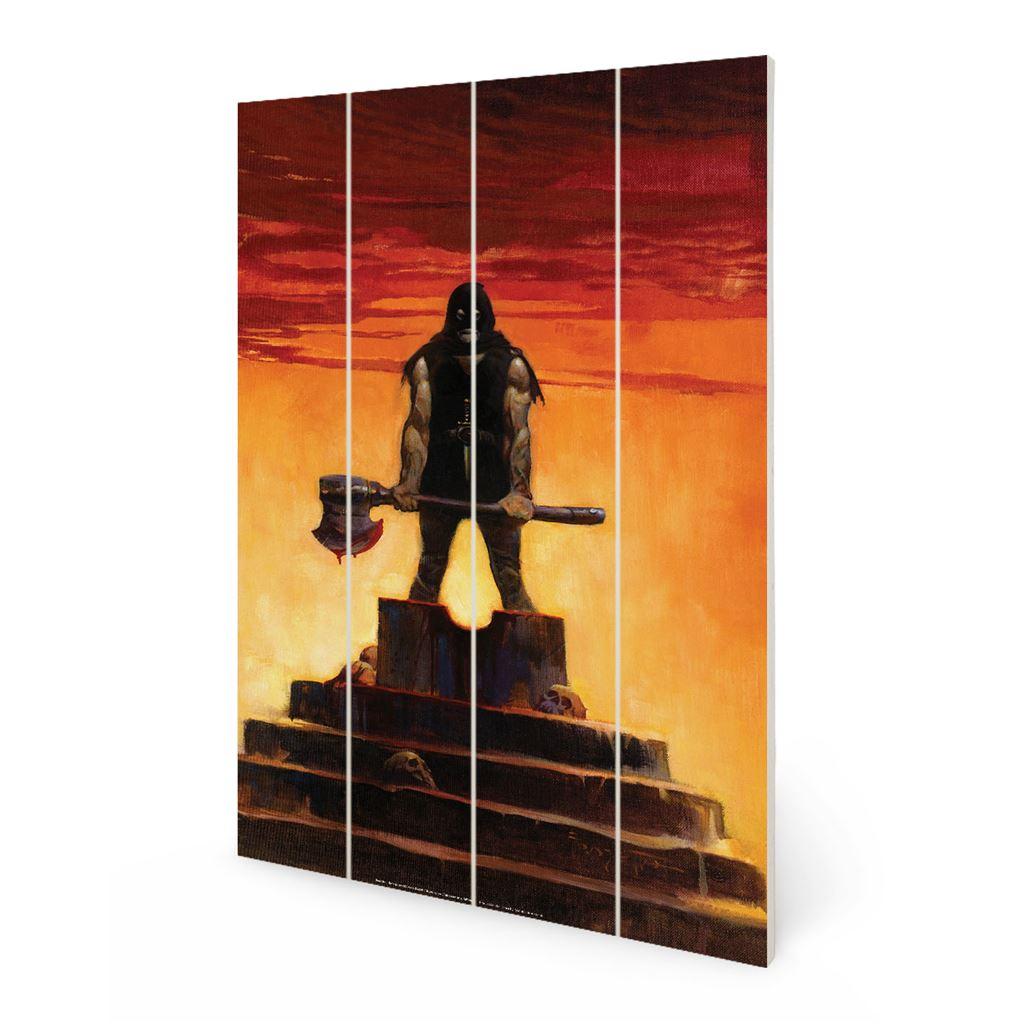 Frazetta The Executioners Wood Wall Art