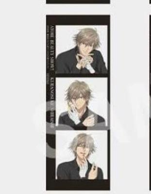 [USED] New Prince of Tennis Bonus Sticker Kuranosuke Shiraishi Tenipuri Isetan Collaboration