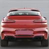2019+ X4 G02 Carbon Fiber Rear Wing Top Spoiler ABS Single Deck For BMW X4 M Decorative External Modification Car Spoiler