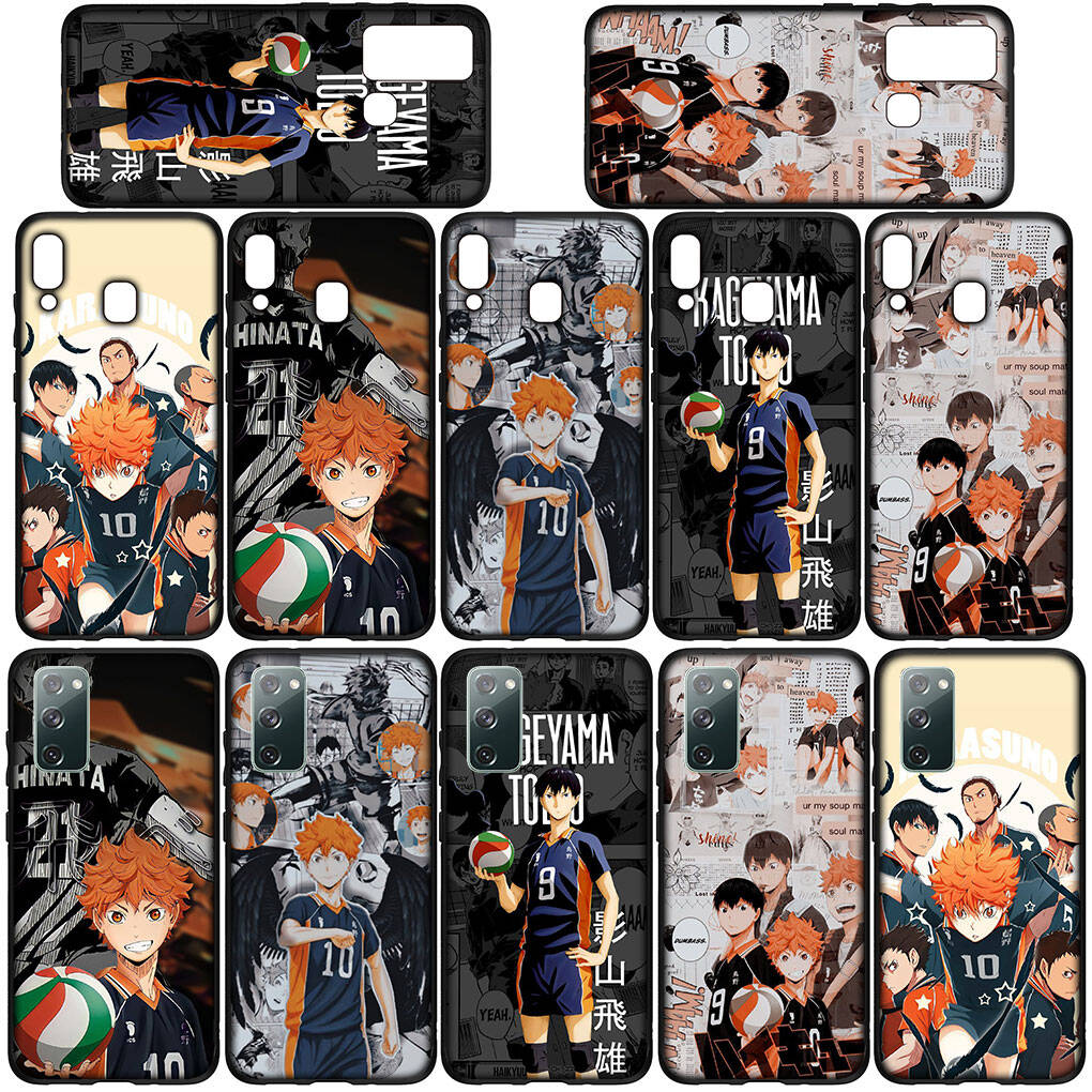 for Motorola Moto Edge 70 60 50 G54 G86 Samsung Galaxy S25 iPhone 17 16 15 Xiaomi Redmi Note 14 Pro Max Phone Case Cartoon Hinata Shoyo Haikyuu Cover