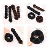 DIY Donut Bun Maker Hairstyle Foam Sponge Bun Shaper Meatball Head Hair Maker  Hair Styling Tools