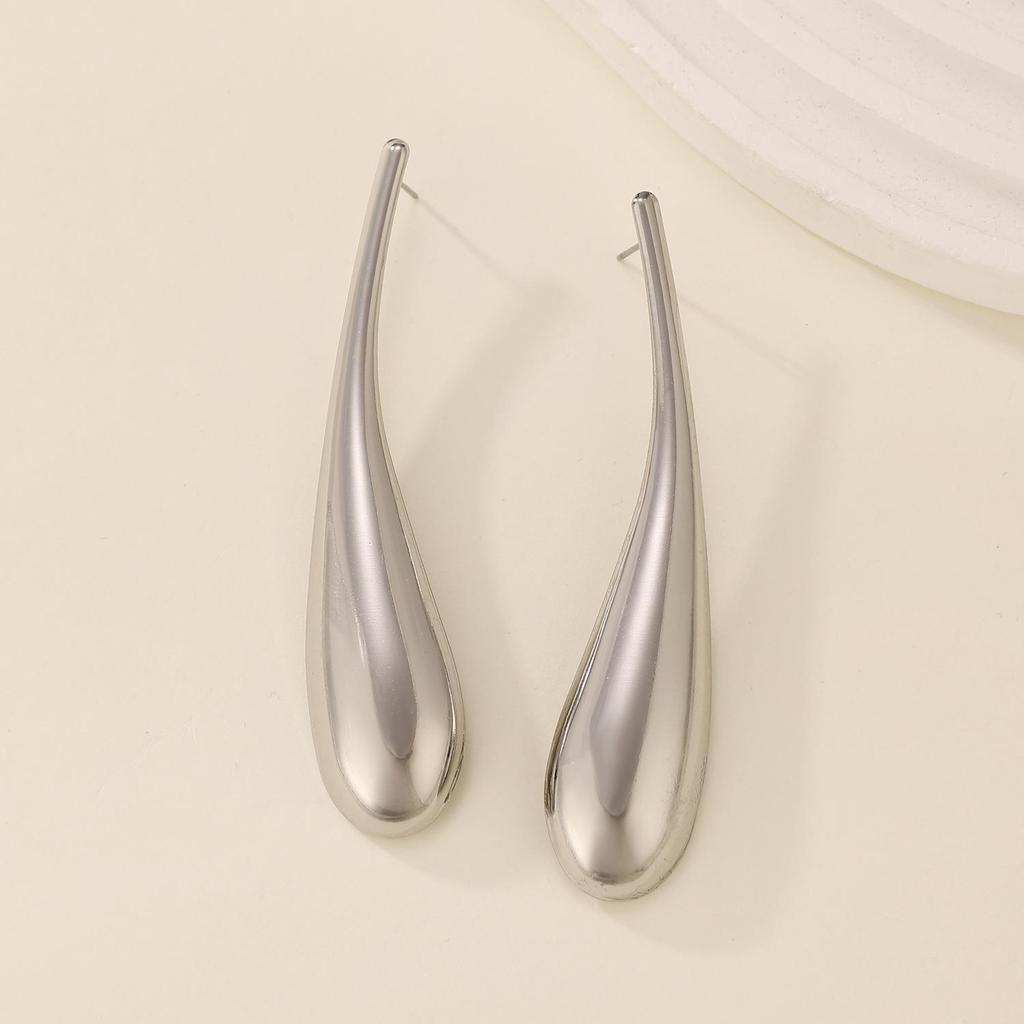 Punk Style Water Drop Earrings & Clavicle Chain for Women