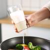 Measuring Salt and Pepper Shakers Precise Quantitative Ration Spice Dispenser Air-Tight Clear Glass Seasoning Bottle for Kitchen