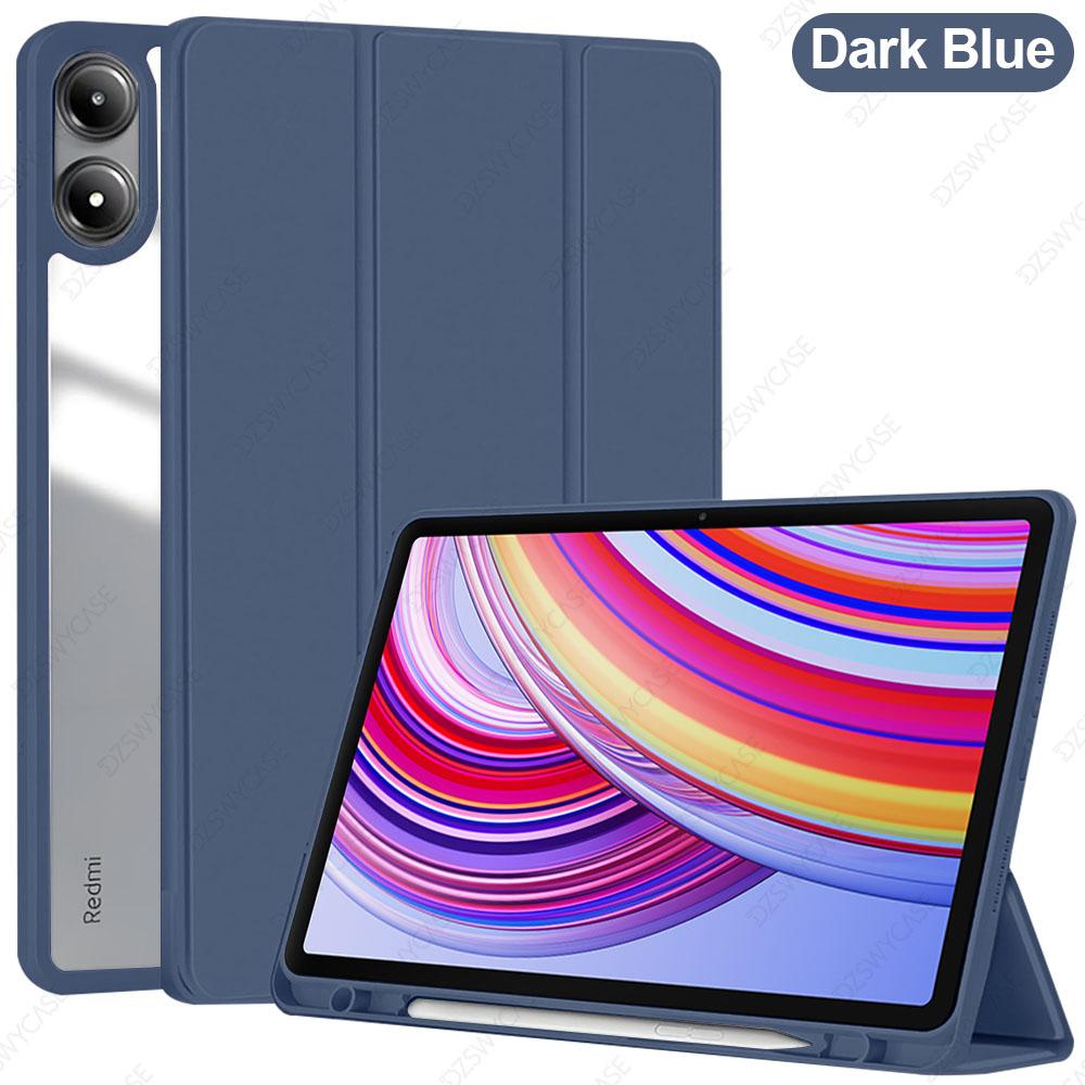 Hoes voor Redmi Pad Pro 12,1 inch / Poco Pad, Hoes met Potloodhouder voor Cover Hoes met Automatische Slaap/Ontwaken