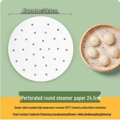 Food Grade Perforated Round Steamer Liners