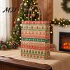 Party Favor Containers 12PCS Christmas Paper Gift Bags, Sturdy Festive Goodie Bags with Handle, Decorative Packaging for Holiday Presents And