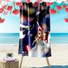 Brady Print Beach Towel, Large Soft Quick Dry Towel for Beach Camping Swimming