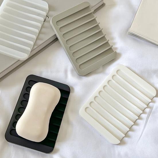 Suport pentru săpun, cu drenare automată rapidă, anti-alunecare, rezistentă la scurgeri, tavă de depozitare pentru săpun de baie, organizator pentru săpun, acasă, hotel, suport pentru săpun de bucătărie