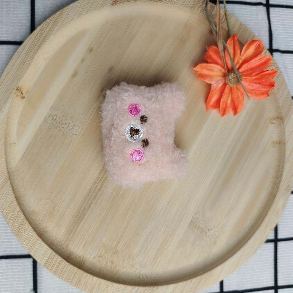 New Teddy Hairy Bear Plush Toys Small Bag Accessories Blush Bear Doll Gifts