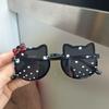Summer Children Cute Sunglasses Acrylic Bow Outdoor Uv Protection Sun Glasses Baby Girls Classic Kids Boy Uv400 Eyewear