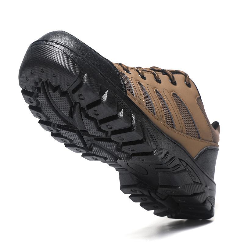 Outdoor hiking shoes men's casual sports shoes hiking labor insurance shoes thick-soled wear-resistant cold sticky men's shoes