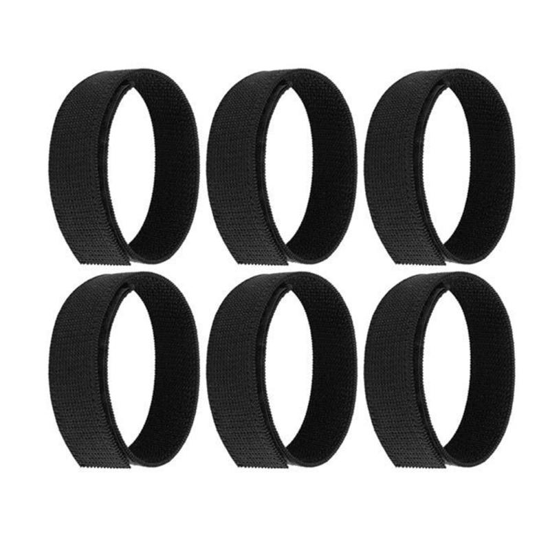 

6pcs Bicycles Ankle Leg Bind Bandages Trousers Pant Bands Clip Strap Wrist Ankle Bind Bands Clip Cycling Leg Strap 1