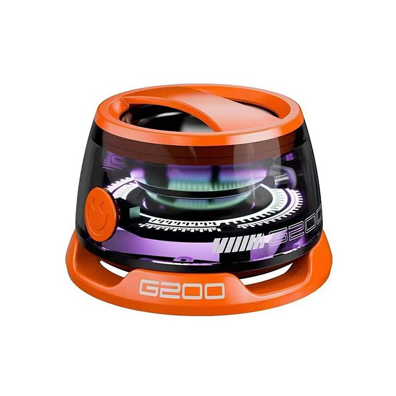 Portable Bluetooth Speaker G200 RGB Lighting Magnetic Speaker BT5.3 Mini Sound Box 7 Hours Playback Phone Holder