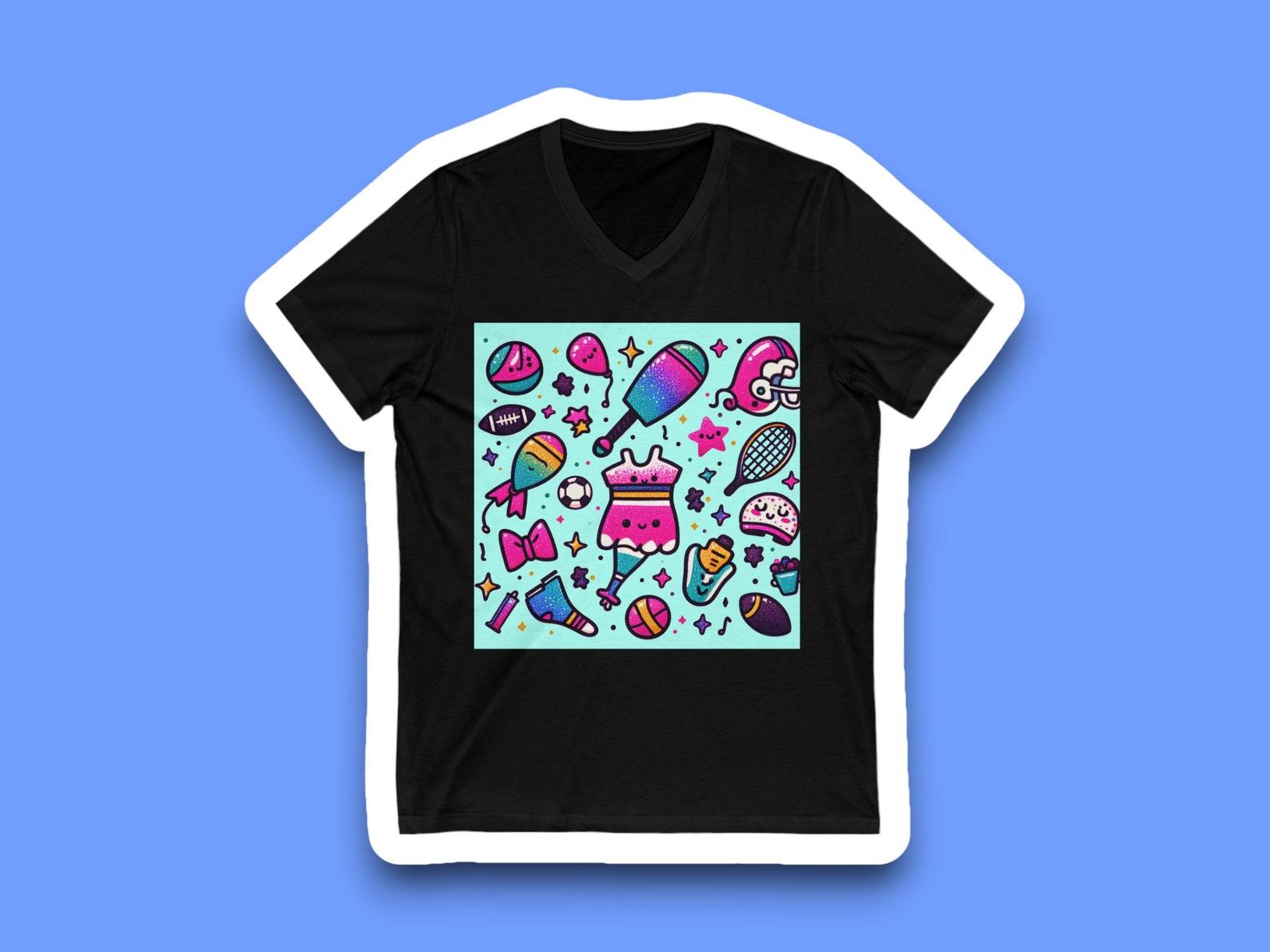 Sports V-Neck Tee 140